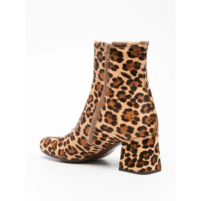 Chie Mihara 60mm Muki Leopard-print Block-heel Ankle Boots