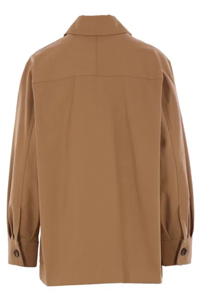 Max Mara Camel Cotton Moneta Jacket