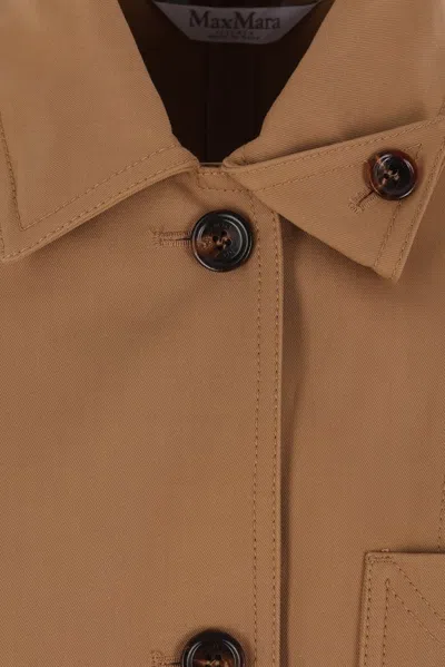Max Mara Camel Cotton Moneta Jacket