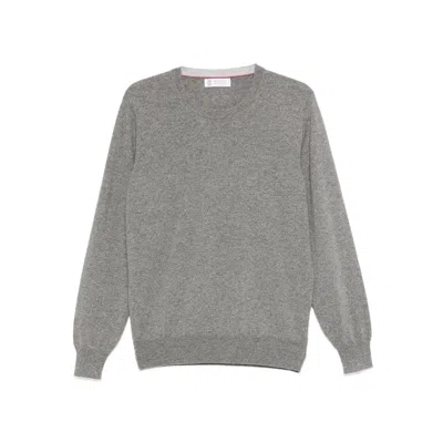 Brunello Cucinelli Crew Neck Sweater Long Sleeves