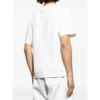 Palm Angels Logo Cotton T-shirt In White