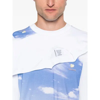 Vetements White Desktop Double Layered T-shirt