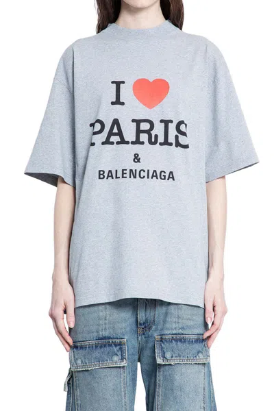 Balenciaga T-shirts & Tank Tops In Blue