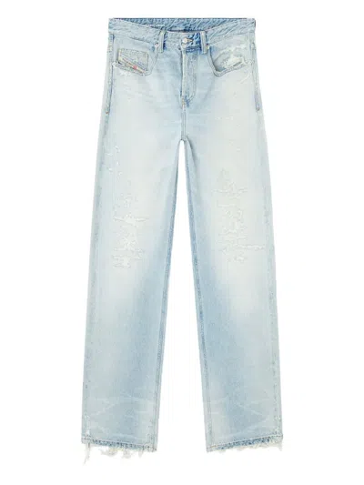 Diesel 2001 D-macro Jeans In Blue
