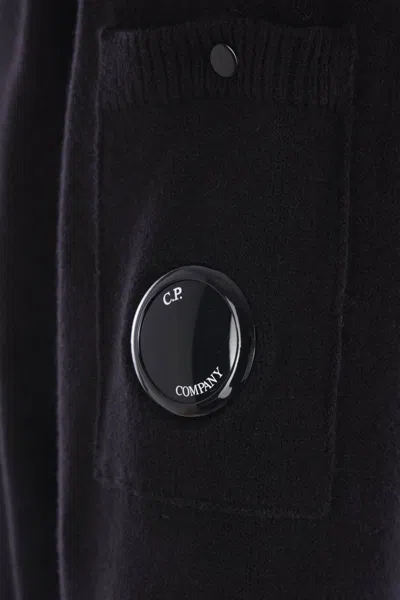 C.p. Company C. P. Company Man Sweatshirt Dark Purple Size 3xl Cotton In Black