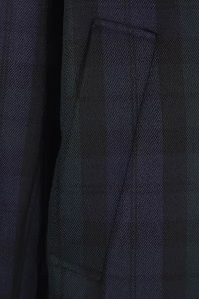 Jil Sander Plaid Zip-front Bomber Jacket In Multi