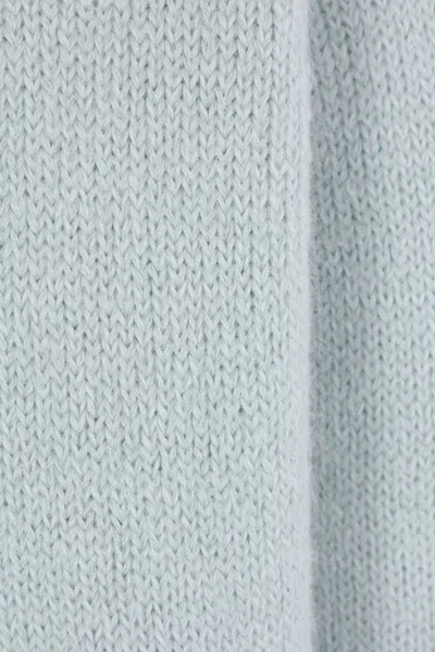 Jil Sander Powder Blue Alpaca And Wool Blend Crewneck Sweater