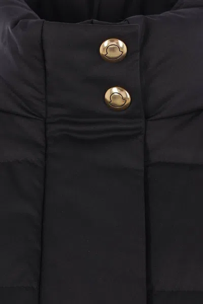 Moncler Bessettes Quilted Down Jacket In Black