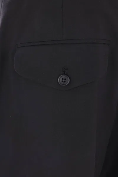 Prada Pleat-detailed Trousers In Blue