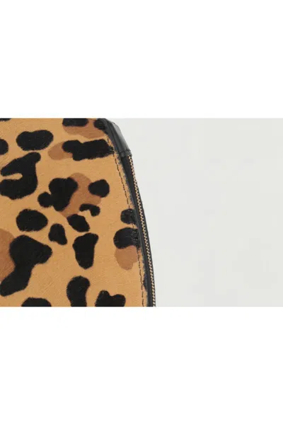 Alaïa Le Coeur Bag In Leopard-print Calf Hair