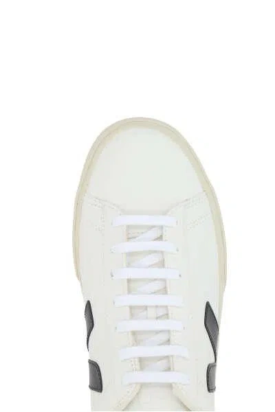 Veja Low Top Sneakers With Contrast Heel Tab In Animal Print