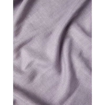 Brunello Cucinelli Cashmere-silk-blend Scarf In Neutral