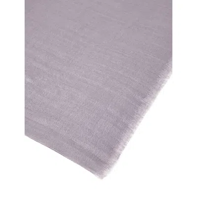 Brunello Cucinelli Cashmere-silk-blend Scarf In Neutral