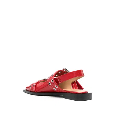 Ganni Rubber Ballet Flats