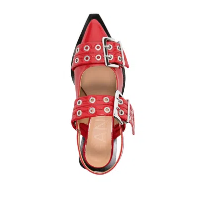 Ganni Rubber Ballet Flats