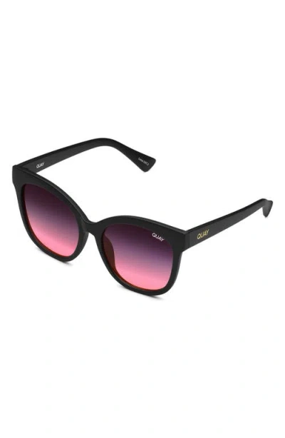 Quay It's My Way 53mm Gradient Cat Eye Sunglasses