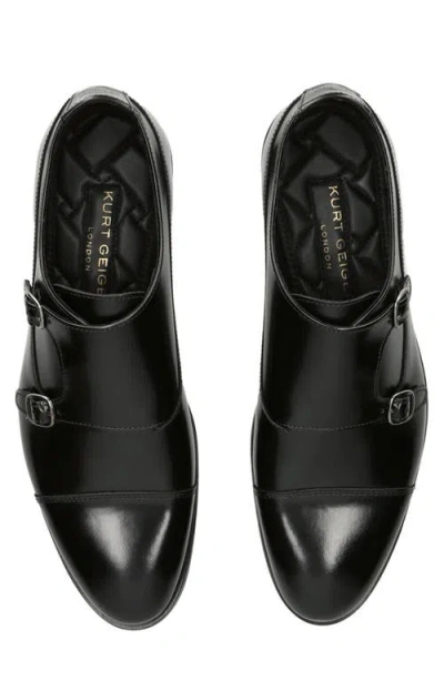 Kurt Geiger London Hunter Cap Toe Double Monk Strap Shoe