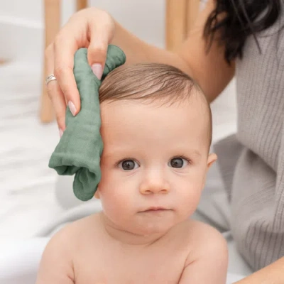 Comfy Cubs Muslin Washcloths In Multi