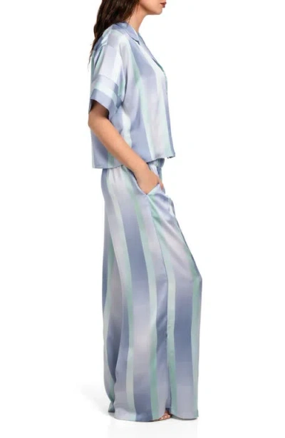 Midnight Bakery Stripe Satin Pajamas