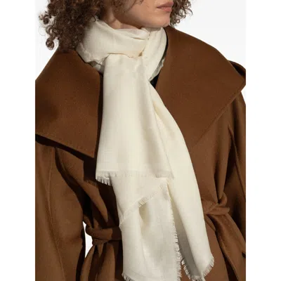Max Mara White Scarves & Gloves