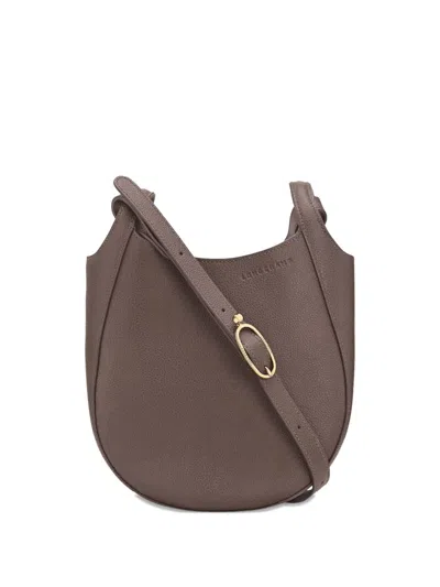 Longchamp Small Le Foulonné Leather Cross Body Bag