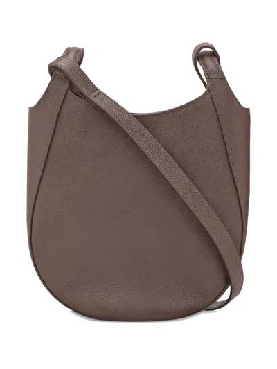 Longchamp Small Le Foulonné Leather Cross Body Bag