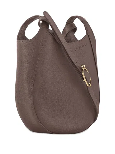 Longchamp Small Le Foulonné Leather Cross Body Bag