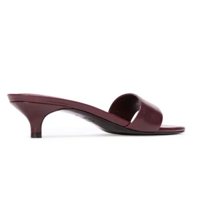 Black Suede Studio Avery 35 Sandal