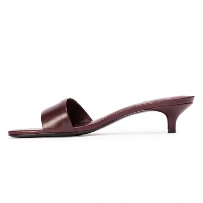 Black Suede Studio Avery 35 Sandal