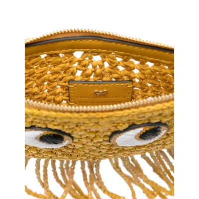 Anya Hindmarch Half Moon Clutch Bag