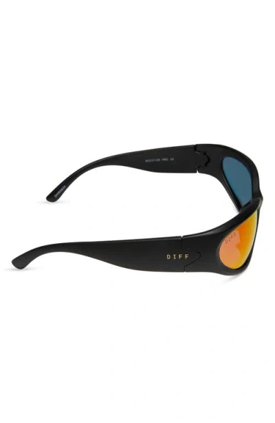 Diff Side Out 49mm Rectangular Sunglasses