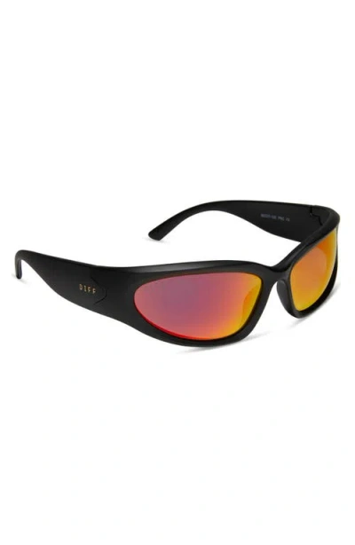 Diff Side Out 49mm Rectangular Sunglasses