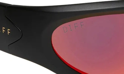 Diff Side Out 49mm Rectangular Sunglasses