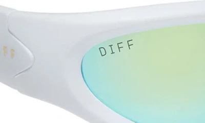 Diff Side Out 49mm Rectangular Sunglasses