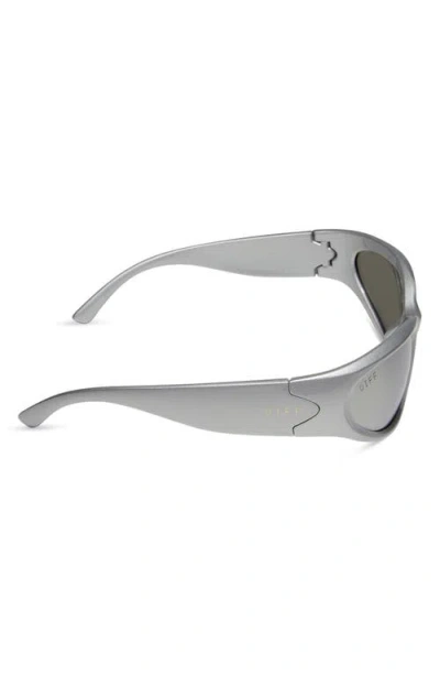 Diff Side Out 49mm Rectangular Sunglasses