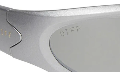 Diff Side Out 49mm Rectangular Sunglasses