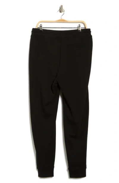 Hugo Boss Hugo Dapantsie Cotton Lounge Joggers In Black