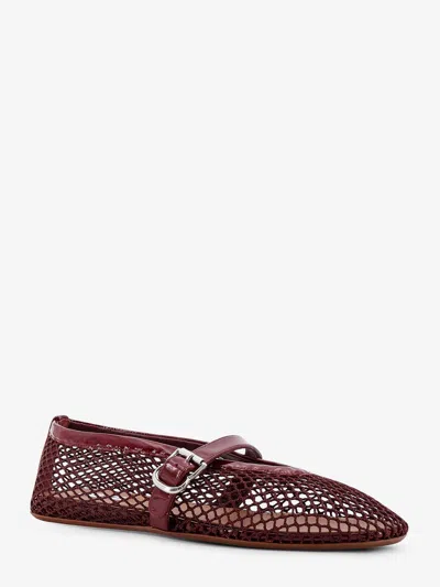 Alaïa Alaia Women Ballet Flats Mesh And Leather Ballerinas