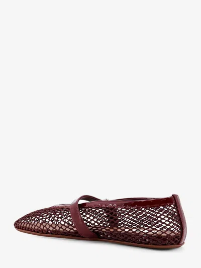 Alaïa Alaia Women Ballet Flats Mesh And Leather Ballerinas