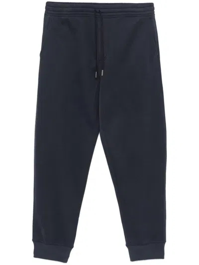 Tom Ford Blu Sweatpants With Elastic Waistband In Blue