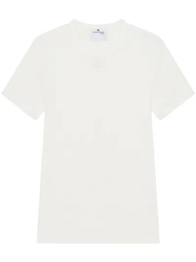 Courrèges Courreges T-shirts And Polos In White
