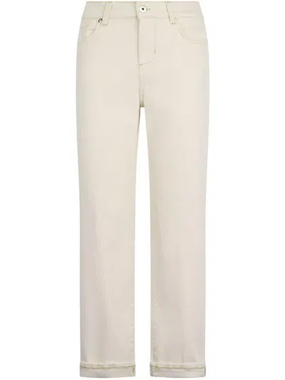 Liu •jo Embossed Patch Denim Jeans