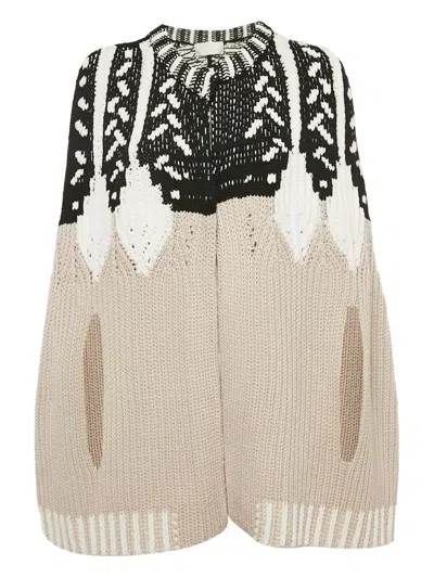 Pre-owned Peter Pilotto Wool-blend Poncho