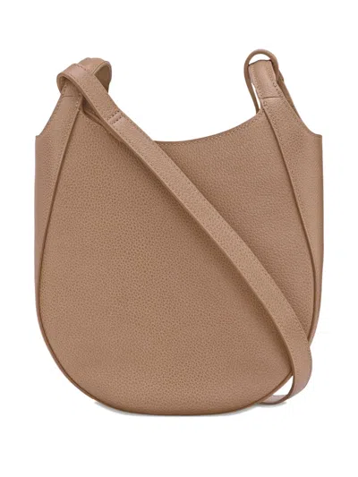 Longchamp Small Le Foulonné Leather Cross Body Bag