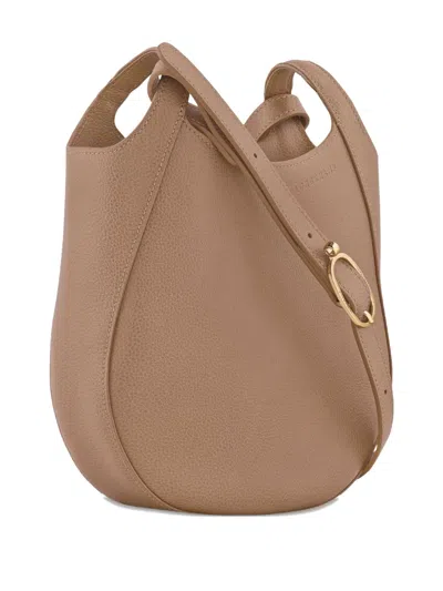 Longchamp Small Le Foulonné Leather Cross Body Bag