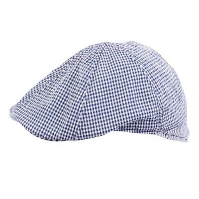 Wigens Patterned Seersucker Pub Cap