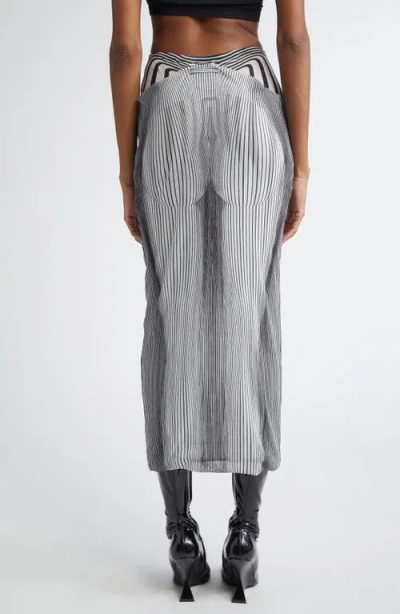 Jean Paul Gaultier The Draped Body Morphing Maxi Skirt
