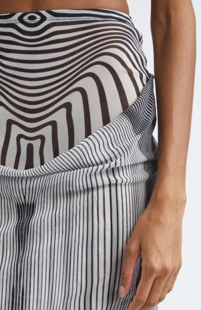 Jean Paul Gaultier The Draped Body Morphing Maxi Skirt