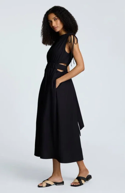 Kenneth Cole Sleeveless A-line Midi Dress