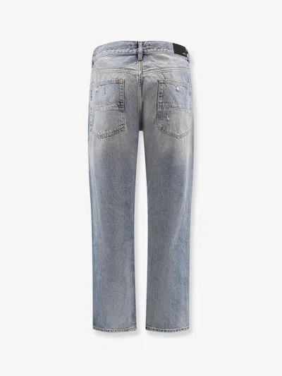 Amiri Distressed Straight Jeans With Belt Loops
